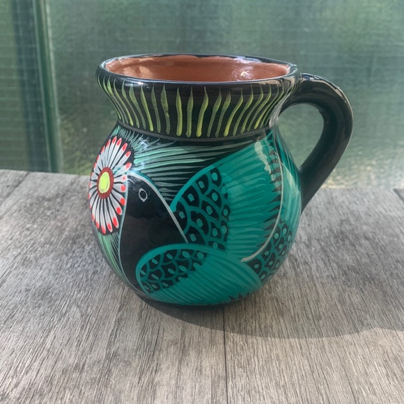Hand Painted Ceramic Coffee Mug - Picture 1 of 9
